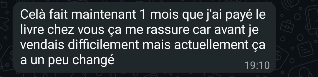 Témoignage Évolution Ventes